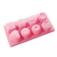 Mavis&#039;s Diary Silicone Gel Non-stick Cake Bread Mold Chocolate Jelly Candy Baking Roasting Mould (26 Cavity Love) N4
