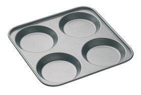 Master Class Non-Stick Four Hole Yorkshire Pudding Pan KCMCHB16 N2