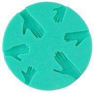 BleuMoo DIY Silicone Palm Shape Cake Decorating Mold Sugarcraft Fondant Mould Tools N4