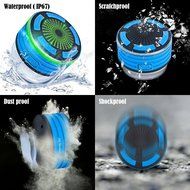 Portable Bluetooth Outdoor Speaker with FM Radio, DLAND Waterproof ( IP67 Grade ) Wireless Bluetooth V4.0 Speaker... N7