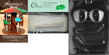 Cybrtrayd J027 Glasses Jobs Chocolate Candy Mold N3