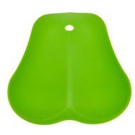 The Kosher Cook KCKH3019P Silicone Spoon Rest for Pareve, Green N3