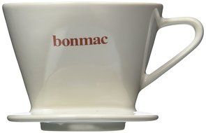 bonmac dripper white [2-4 cups] CD-2W # 813005 (japan import)