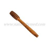 Naturally Med Olive Wood Honey Dipper/Drizzlier