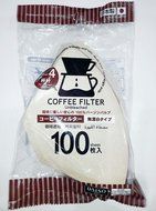 Daiso Coffee Filter Paper 102 [1-4 person] Brown 100 pieces x 2 Bags