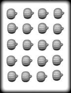 Halloween Mini Pumpkin Hard Candy Mold HS-3004