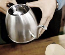 GT Electric Drip Pot Kettle Stainless Steel Hot Pot Coffee&amp;Tea Maker 1L KS10A2 N2