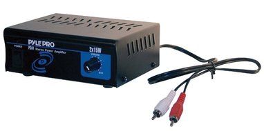 Pyle Full Amplifier/Speakers/Installation Package for Home/Office/Schools/Public -- PCA1 Mini 2X15W Stereo Power... N2