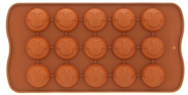 Le Juvo Chocolate Silicone Molds - Happy Faces, Figures, Fuits, Kids Toys, 4 Piece N6