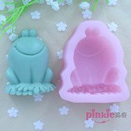 Pinkie Tm Frog Animal Skeleton Head Silicone Soap Mold Chocolate Clay Resin Mould Sugarcraft Cake Decorating Tools N4