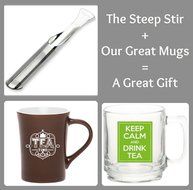 The Most Amazing Tea Infuser - The Steep Stir! Premium Tea Infuser - Tea Strainer - Tea Steeper - Best Portable... N2