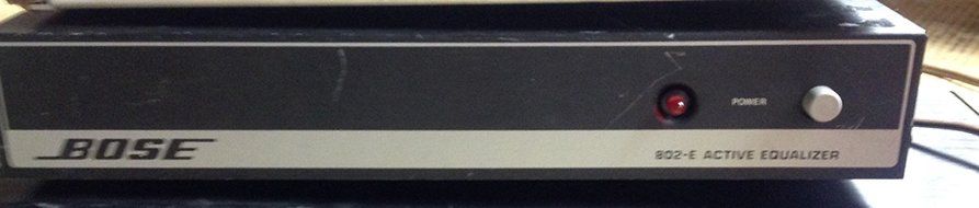 BOSE ACTIVE EQUALIZER 802-E N2