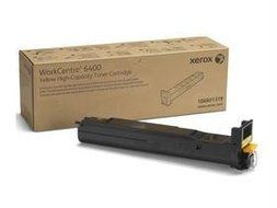 Xerox - High Capacity - Yellow - Original - Toner Cartridge - For Workcentre 6400S, 6400X, 6400Xf, 6400Xm &quot;Product...