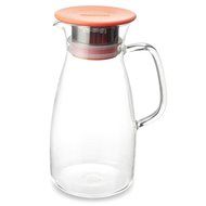 FORLIFE Mist Glass Ice Tea Jug , 34-Ounce, Turquoise N9