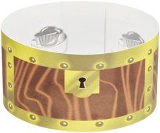 Roundabouts Cupcake Sleeves Treasure Chest Cupcake Sleeve (Pack of 24) N2