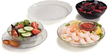 Carlisle (690803) Petal Mist Bowls, Set of 36 (1.3-Quart, Polycarbonate, Black) N5