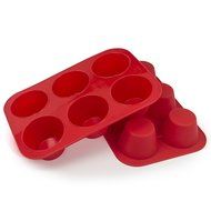 Sorbus 6 Cup Silicone Texas Muffin Baking Pans, 6 Cup Large, Non-Stick, Easy to Clean - Set of 2 N2
