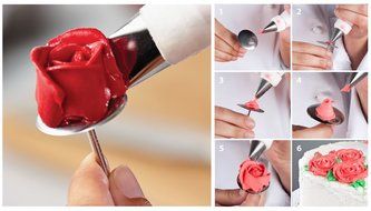 Cake Decoration Tips Set - ONLY 30pcs cake decoration kit including Reusable silicone icing bag, coupler, cake... N2