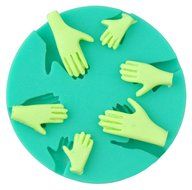 BleuMoo DIY Silicone Palm Shape Cake Decorating Mold Sugarcraft Fondant Mould Tools N5