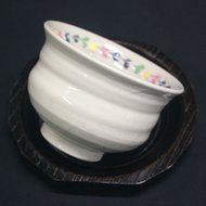 Kutani Yaki(ware) Japanese Yunomi Tea Cup Heart N3