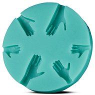 BleuMoo DIY Silicone Palm Shape Cake Decorating Mold Sugarcraft Fondant Mould Tools N6