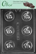 Cybrtrayd E471 Bunny Rabbit Cookie Chocolate/Candy Mold