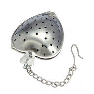 MAXGOODS Fine Heart Tea Infuser Strainer Filter Stainless Steel 2-Pack N6