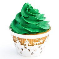 KwikCake Mini Christmas Cupcake Wrappers x 50pcs. Choose from 2 Xmas holders. N13