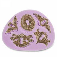 Anyana Vintage Decorative Pattern Silicone Fondant Mold Cake Decorating Pastry Gum Pastry Tool Kitchen Tool Sugar... N13