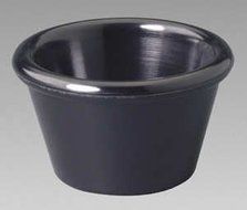 Gessner Smooth Ramekin Black 3 oz (Case of 12)