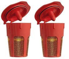 Fill N SaveELITE SERIES 24K Gold Reusable Carafe K-Cups [2 Pack]. Reusable of ;PO#44T-KH/435 H25W3373068