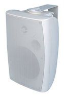 MCM Custom Audio 50-8890 8" Indoor/Outdoor Two-Way White Speaker Pair - 70V/8ohm 80W RMS N2