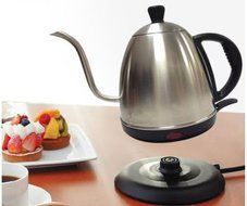 GT Electric Drip Pot Kettle Stainless Steel Hot Pot Coffee&Tea Maker 1L KS10A2 N4