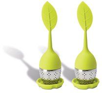Set of 2 Tea Leaf Tea Infuser with long handle TYNEMOUTH by FINE European Stuff