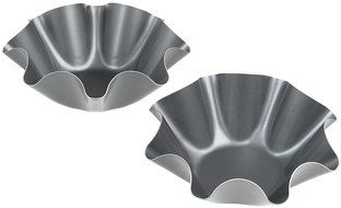 Chicago Metallic Gourmetware Mini Tortilla/Taco Shell Pan, Set/2