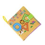 Picture Cognize Book&#65292;BeautyVan Soft New Cloth Baby Intelligence Development Learn Picture Cognize Book (A) N7