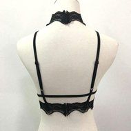 Underwear ，Beautyvan Comfortable Fashion Women Sexy Translucent Underwear Sheer Lace Strap Lingerie Bra Top Bustier... N23