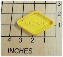 Viagra Shaped Fondant Cookie Cutter and Stamp #1399 N2