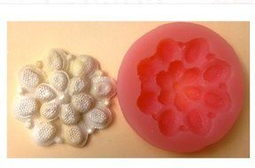 Oasis Supply Large Medallion Flower Mold, Silicone N3
