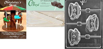 Cybrtrayd D110 Chocolate Candy Mold, Teacup and Saucer Lolly Dads and Moms N10