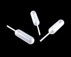 Yueton 50pcs Clear 4ml Liquid Dropper Pasteur Pipette, Plastic Squeeze Transfer Pipettes N5