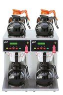 Wilbur Curtis G3 Alpha Decanter Brewer 64 Oz Coffee Brewer, Dual Voltage, 6 Station Twin 4 Upper, 2 Lower Warmers...