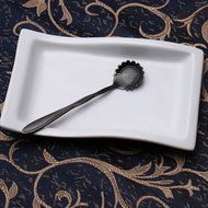 Coffee Scoops, Stainless Steel Tableware Creative Sunflower Flower Pattern Coffee Spoons Stirring Spoon Sugar... N46