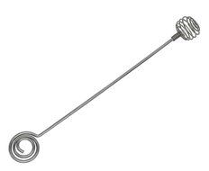 7.6&quot; High Grade Stainless Steel Honey Stick Dipper Set of 6 (2) N11