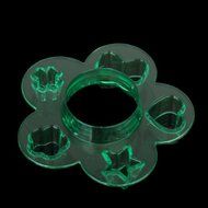 3Pcs Mix-color Animal Emotion Pattern Sushi Rice Ball Bento Mold Kit N7