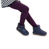 PHOTNO Winter Girls Pants Children Thick Warm Elastic Waist Leggings (2-12Y) N6