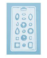 DARICE DT8150 48-Piece Gemstone Shape Candy Making Craft Supplies N2