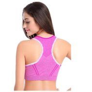 PHOTNO Women Fitness Yoga Sports Bra For Running Gym Padded Underwear Push Up Bras N4