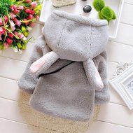 Baby Girl Clothes,Laimeng Baby Infant Girls Fur Winter Warm Hooded Coat Cloak Jacket Thick Warm Clothes (6, Pink) N7