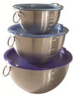 Stainless Steel Bowls with Lids